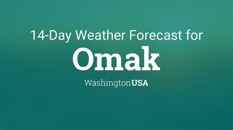 Weather conditions with updates on temperature, humidity, wind speed, snow, pressure, etc. . Omak wa weather